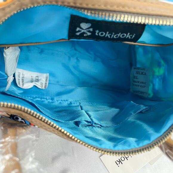 Tokidoki Food Buffet Bowler Bag Purse Vintage Rare Adios Donutella 2015 New - Picture 7 of 13